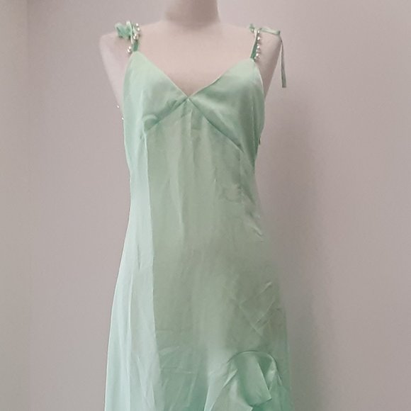 For Love And Lemons Mint Green Maxi Dress - Picture 3 of 7